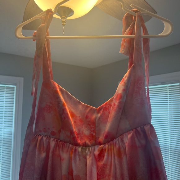 BRAND NWT SILK Delfi Collective Pink Alice Dress - Picture 9 of 10